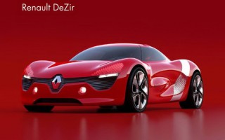 雷诺即将推出的电动概念车-Renault DeZir
